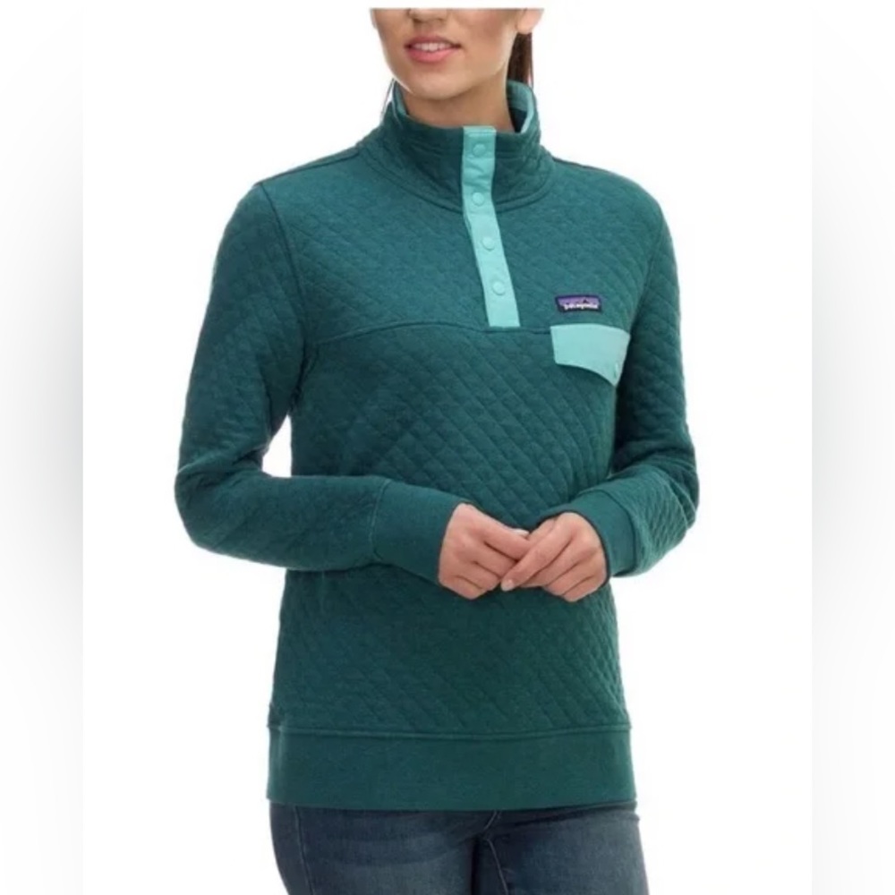 Patagonia Quilted Pullover Sweater - Small